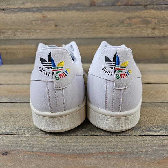 adidas Stan Smith Originals Women's Shoes Sneakers Cloud White - Picture 4 of 11